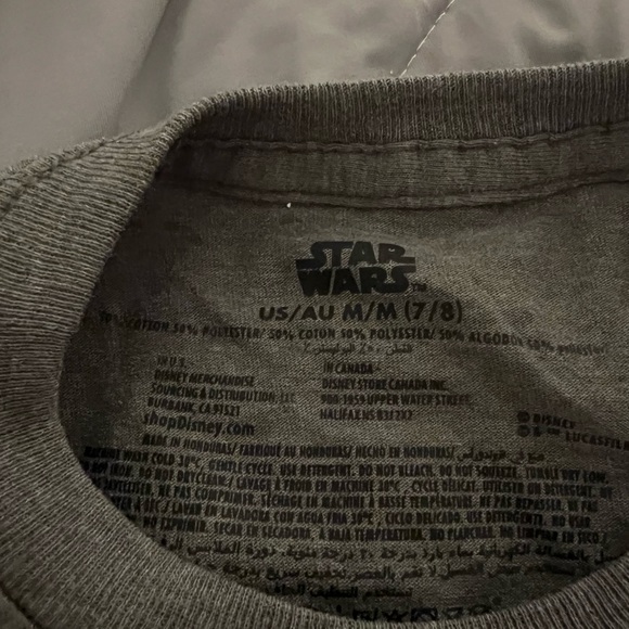 Disney Parks Star Wars Snacks Boys Short Sleeve Tee - Picture 5 of 5